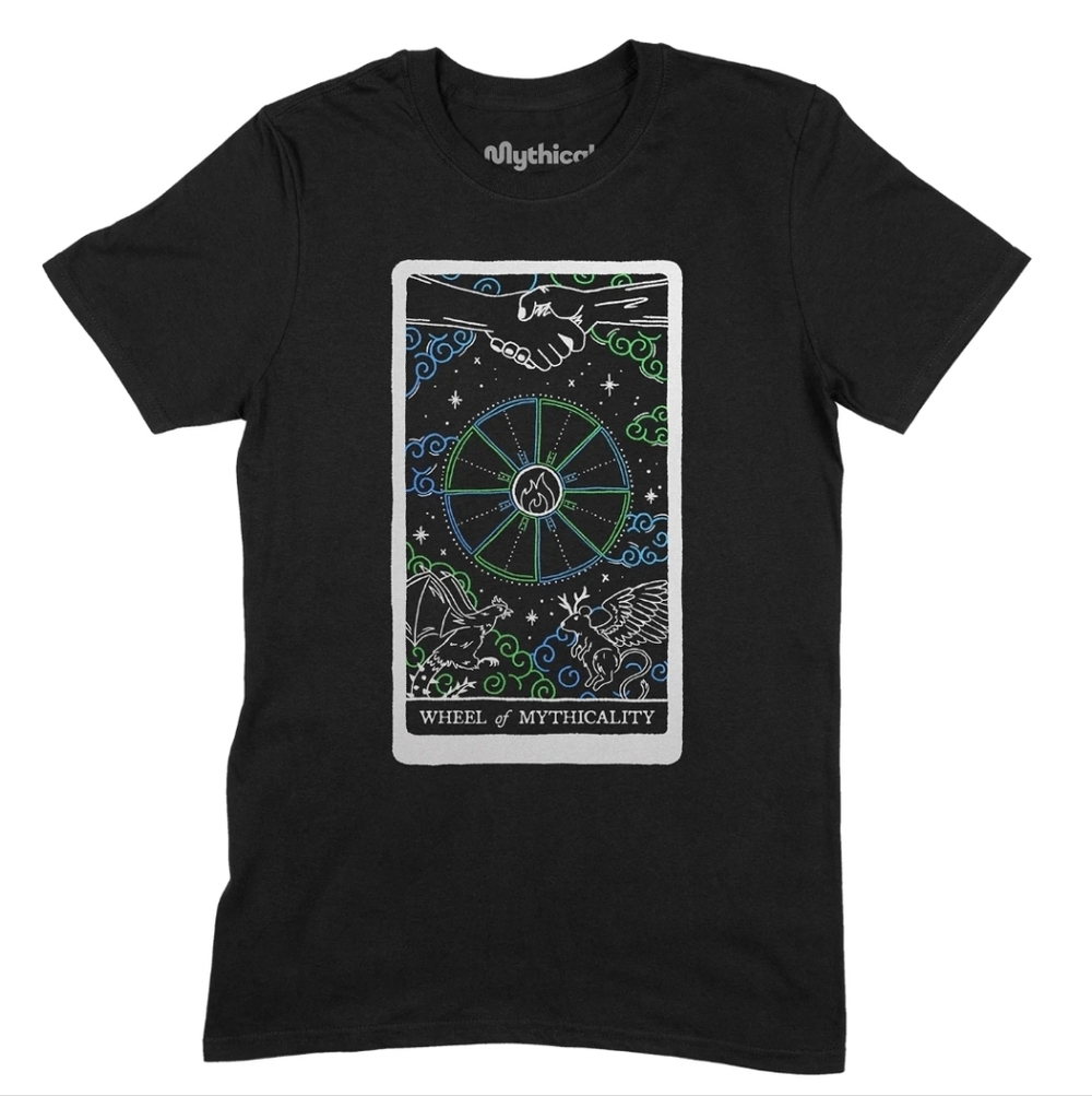 NWOT Golden Tee of Mythicality Black Graphic T-Shirt XS